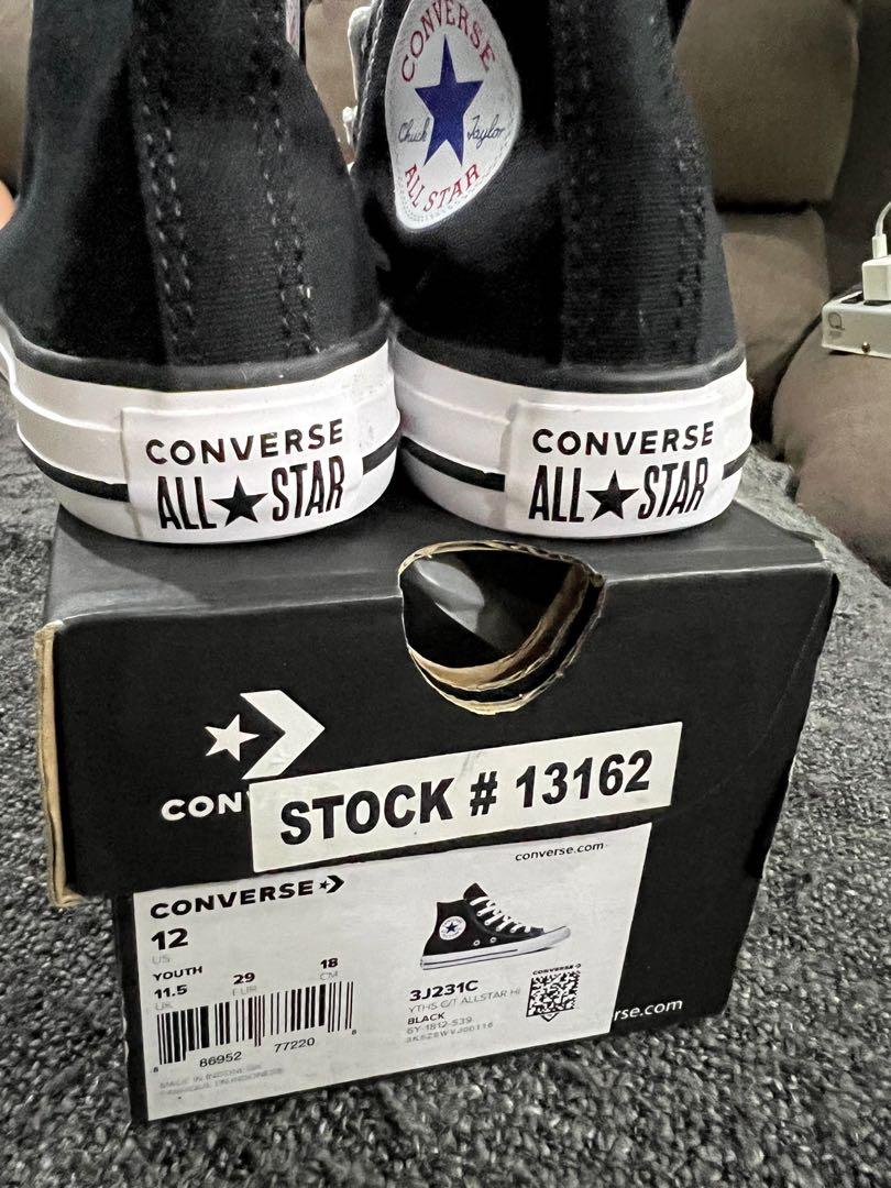 Converse youth size 12 online