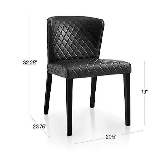 Curran quilted dining chair deals