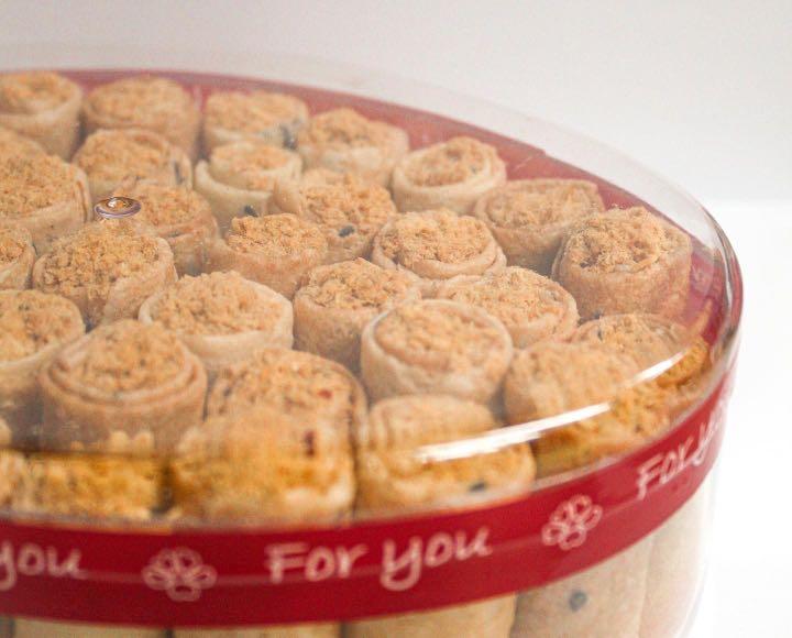 Crispy spicy egg roll pork floss, Food & Drinks, Other Food & Drinks on