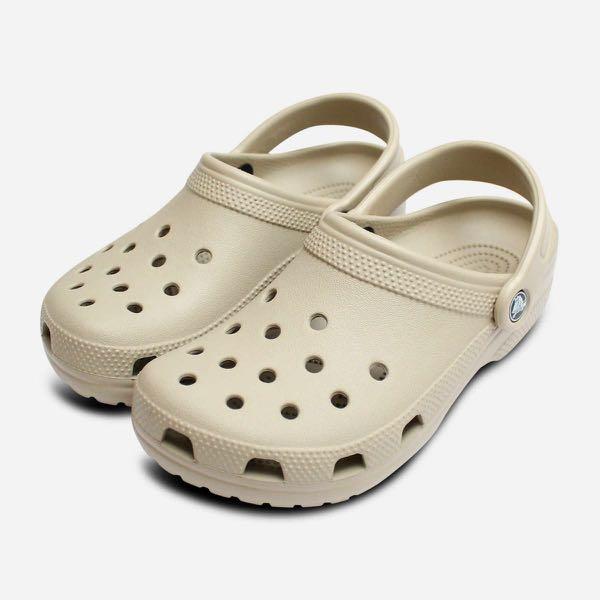 Beige 2025 crocs womens