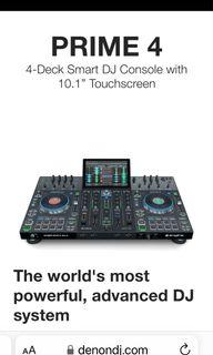 Denon Prime 4 Standalone DJ System with 10.1” TouchScreen