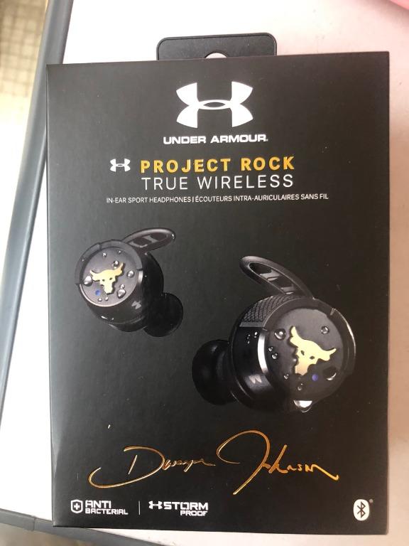 JBL Under Armour Project Rock Sport True Wireless waterproof Earbuds