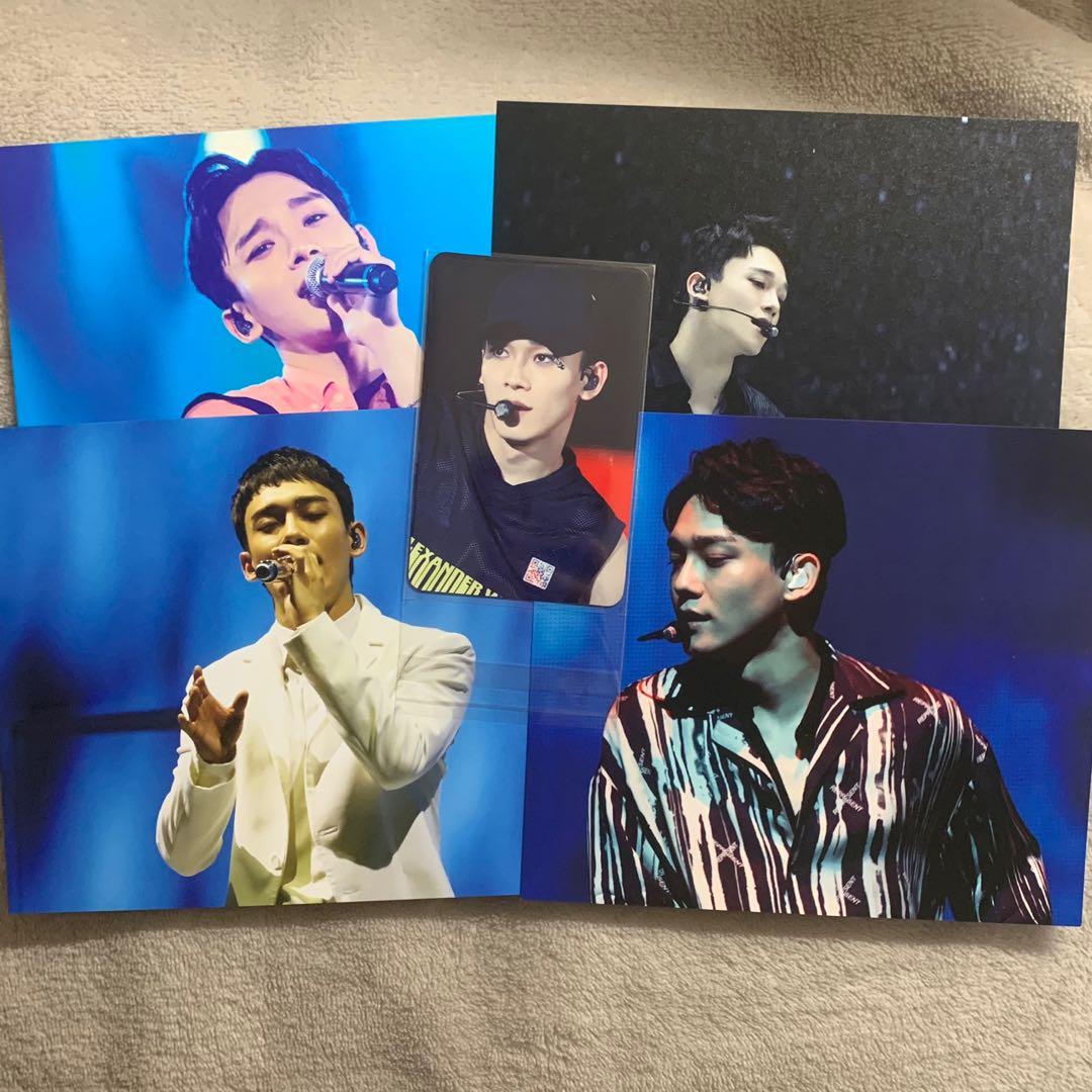 EXO Film Live Japan 2021初回DVD小卡+Postcard set_Chen, 興趣及遊戲