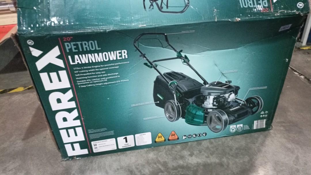 Ferrex lawn mower, Furniture & Home Living, Gardening, Gardening Tools & Ornaments on Carousell