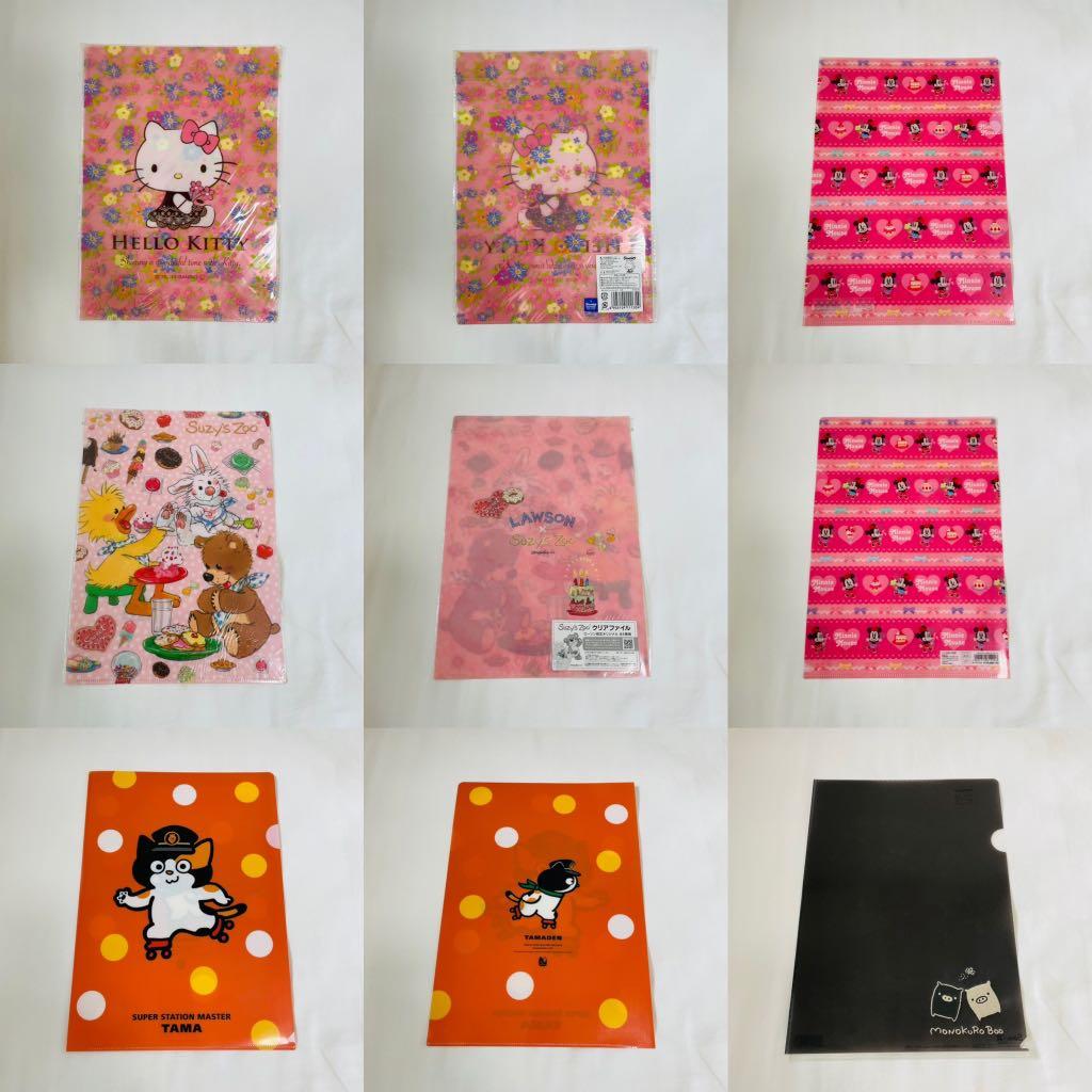 A4 A5 Japanese Animation Files Folders, Hobbies & Toys, Stationery