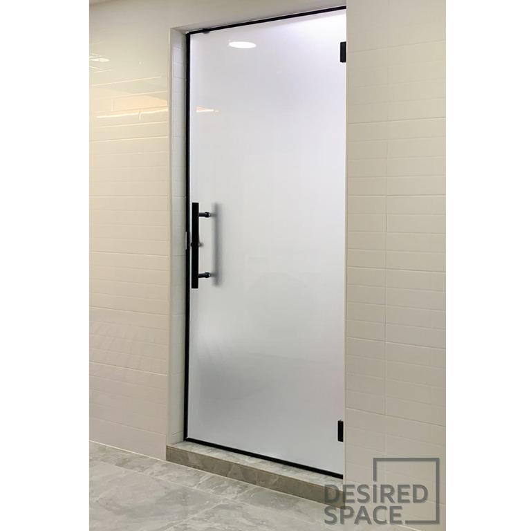 Frameless Tempered Swing Glass Door, Furniture & Home Living, Bathroom