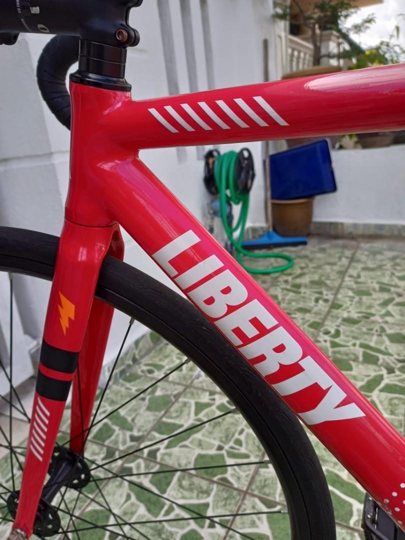 Frameset Liberty V2 Infrared, Sports Equipment, Bicycles & Parts, Bicycles on Carousell