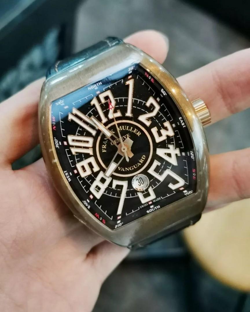 Franck Muller Vanguard Bronze V45 Luxury Watches on Carousell