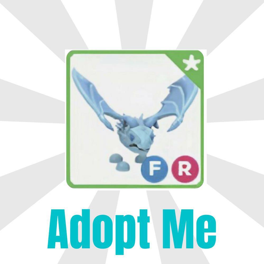 Frost Dragon Adopt Me, Bulletin Board, Looking For on Carousell