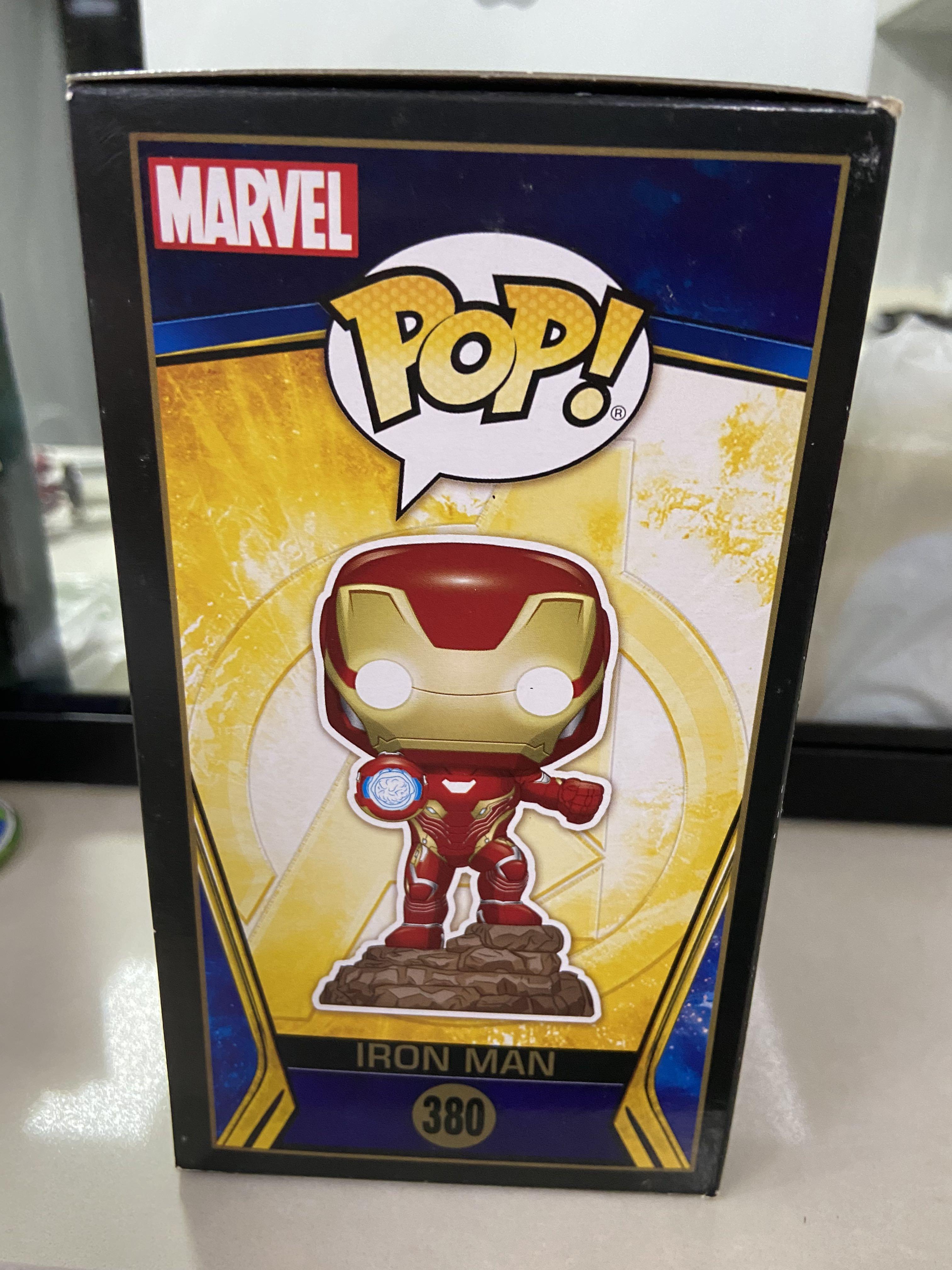 Figurine POP! Lights Up Iron Man (380) Avengers Infinity War