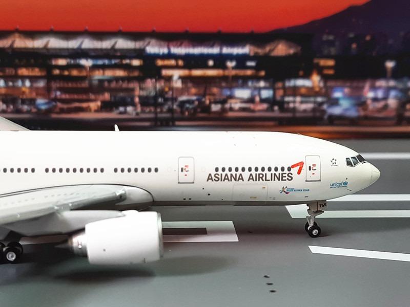 Geminiejts 1:400,飛機模型,ASIANA AIRLINES 韓亞航空B777-200ER