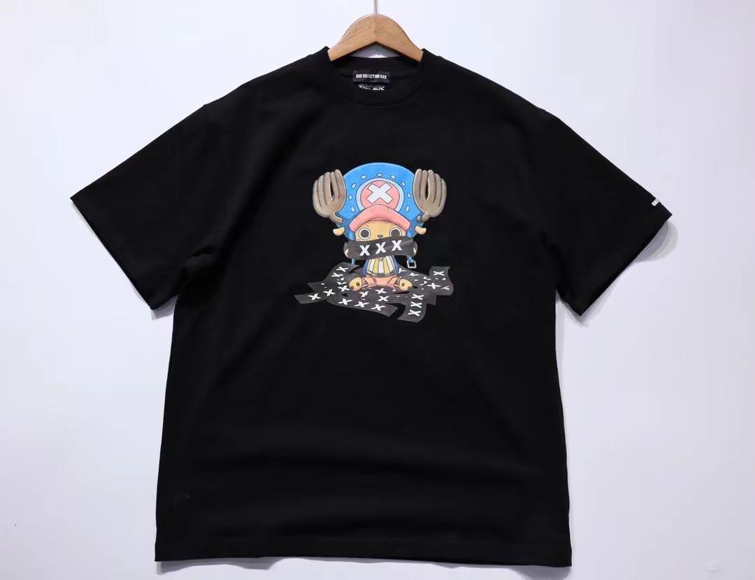 全新日本GOD SELECTION XXX × ONE PIECE 海賊王tee, 男裝, 上身及套裝