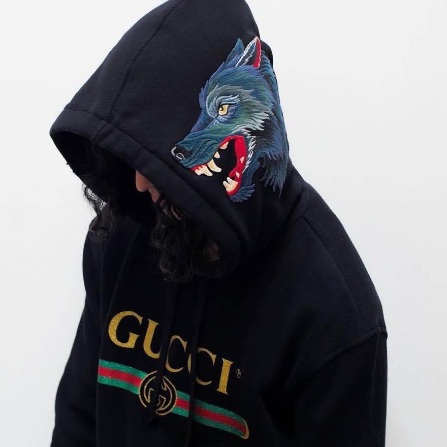 Gucci Hoodie., Men's Fashion, Coats, and Outerwear on