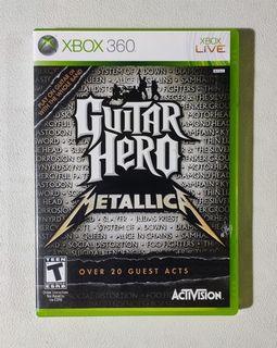 Guitar Hero Metallica - [XBOX 360 Game] [NTSC / ENGLISH Language] [Complete in Box]