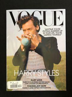 Harry Styles Vogue Magazine December 2020