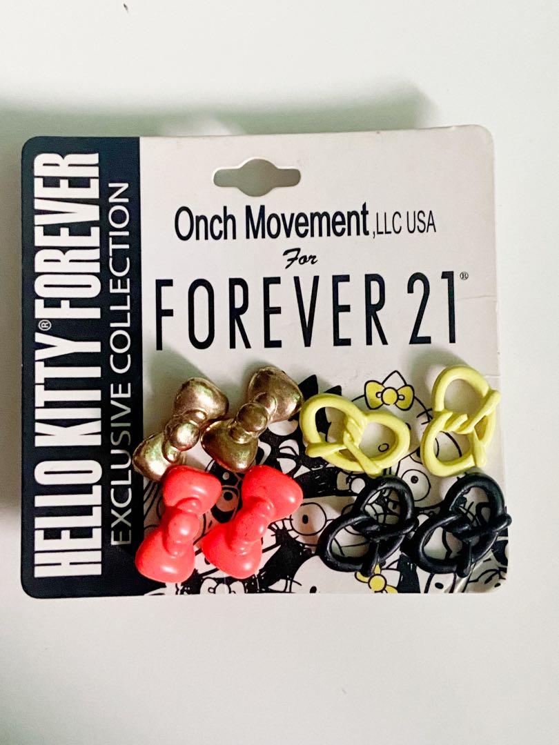 Hello Kitty Earrings Forever 21 Exclusive Collection
