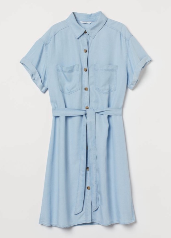 shirt dress h and m