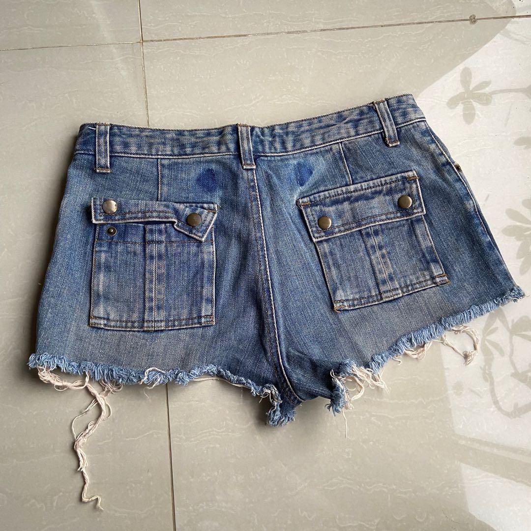 Hotpants Jeans, Fesyen Wanita, Pakaian 