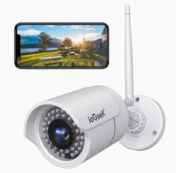 ieGeek Security Outdoor Camera 1080P Waterproof With 25m Night
