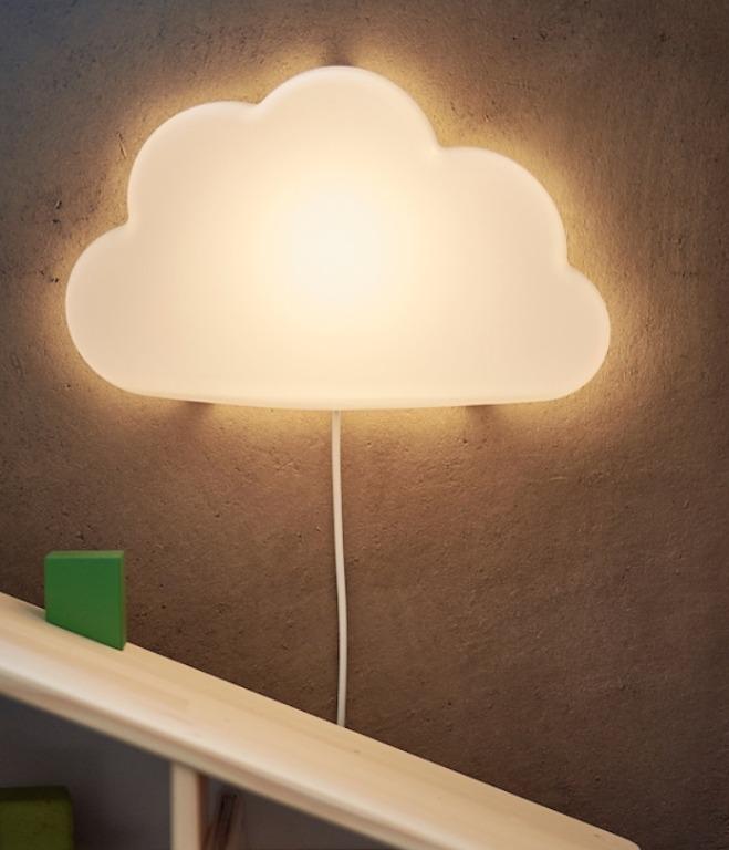 Ikea cloud new arrivals wall lamp