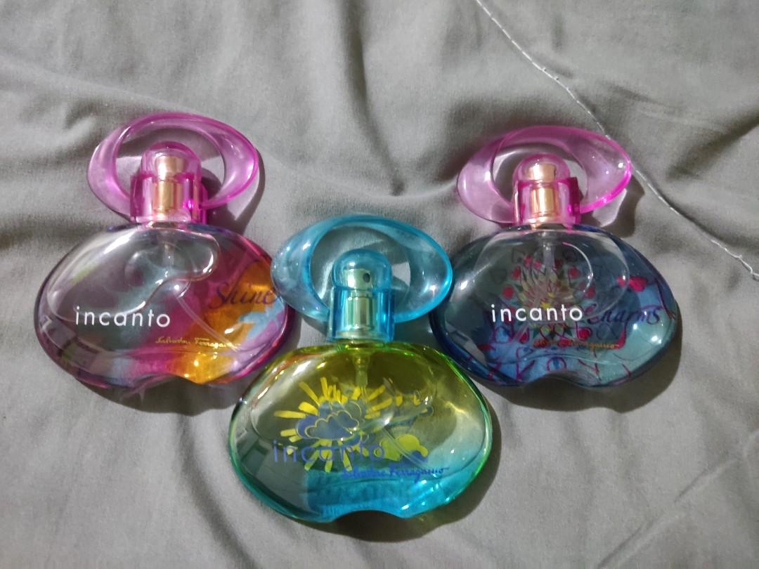 Incanto Perfume Set of 3 Beauty Personal Care Fragrance