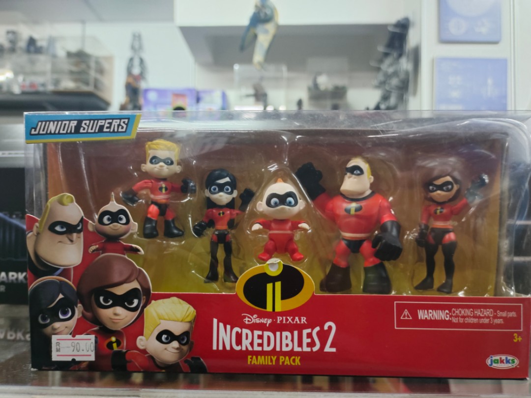 Incredibles 2 family action figures sales