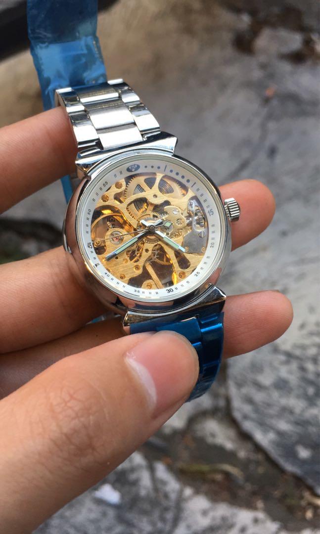 Jam tangan sales manual winding