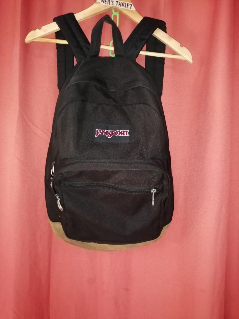 Jansport back pack suede bottom Men s Fashion Bags Backpacks on