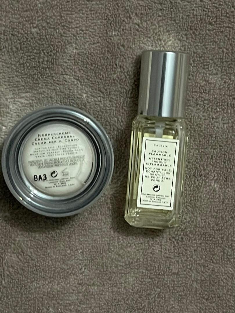 Jo Malone Lime Basil and Mandarin set (Category: Fragrance & Deodorants) located in Quezon City. Submitted by sureandlegit (Listing ID 1168414708, Image 2). Description: 9.9 sale from 2k to 1,800 For Sale 100% Authentic (not tester) Jo Malone Lime Basil and Mandarin Cologne 9ml (sprayed less than 10x ) Body Creme 15ml selling as Set for 2k no box very handy good for small bags / travel money back guarantee if proven fake Pls be mindful before mak