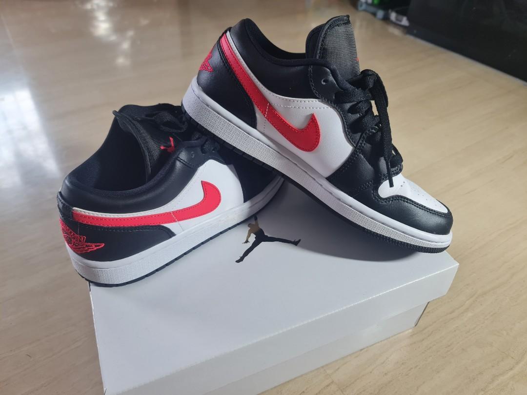 black siren red white jordan 1