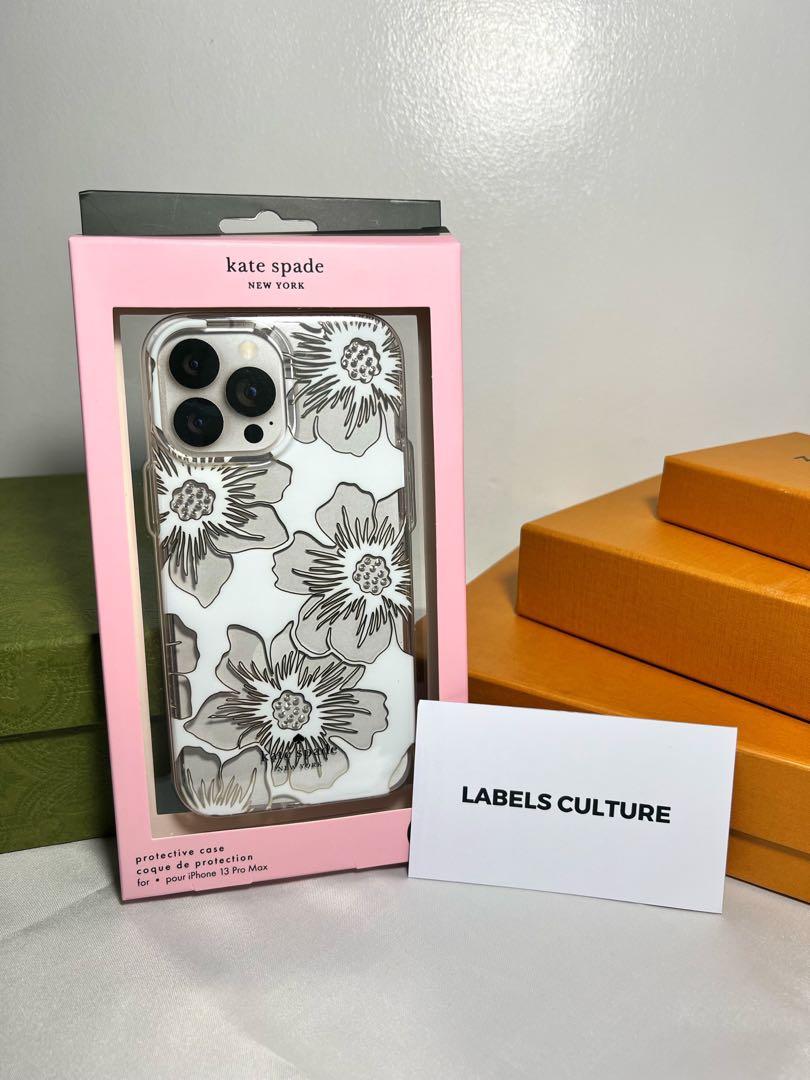 Kate Spade Case for iPhone 13 Pro Max (Floral with Crystals), Mobile Phones & Gadgets, Mobile ...