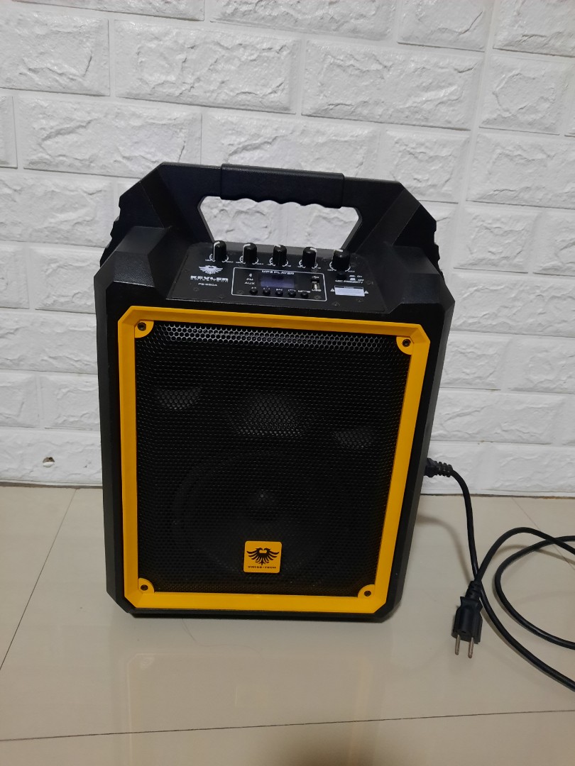 Kevler portable speaker top