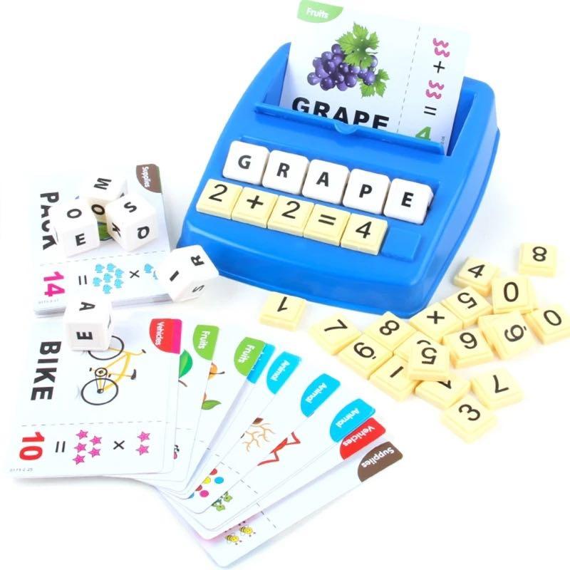 Kids children maths and words learning toy !! Both words and maths all