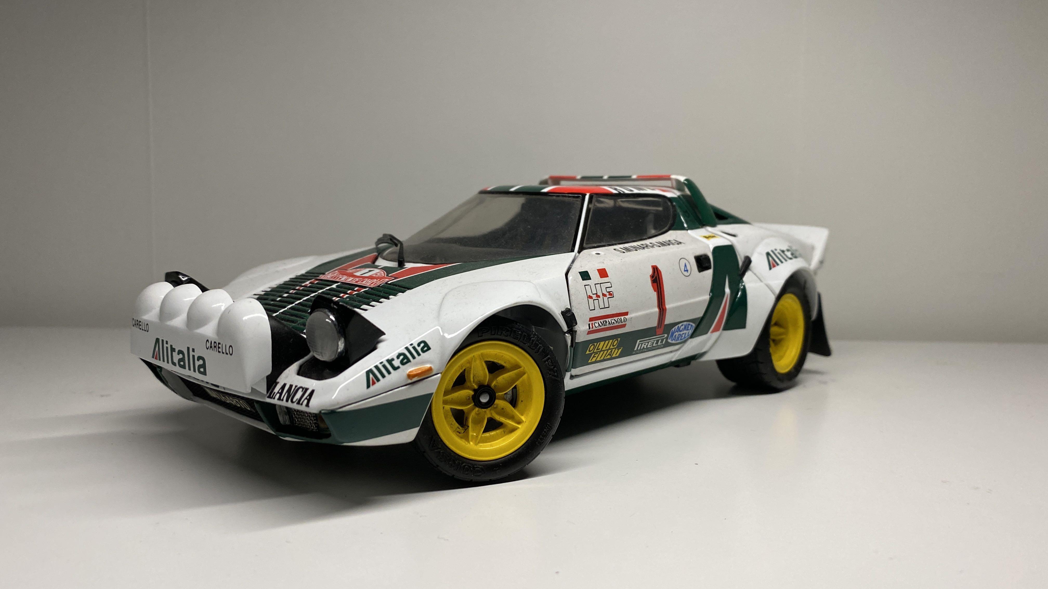 Kyosho 1:18 Lancia Stratos HF Rally #1 Monte Carlo 1977 1/18 