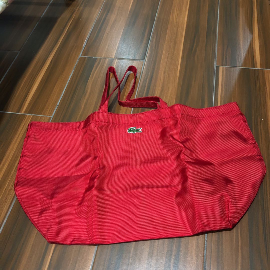 Lacoste Tote bag, Women's Fashion, Bags & Wallets, Tote Bags on Carousell