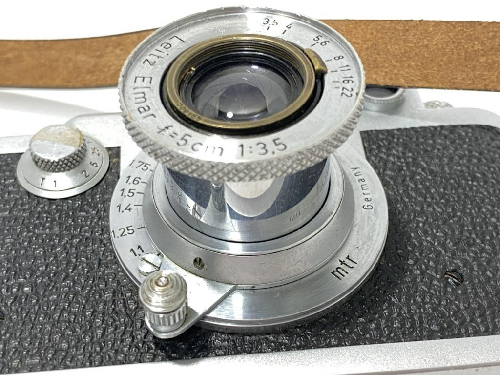 LEICA Leica Ernst Leitz Wetzlar DRP Gmbh 膠卷相機古董, 攝影器材