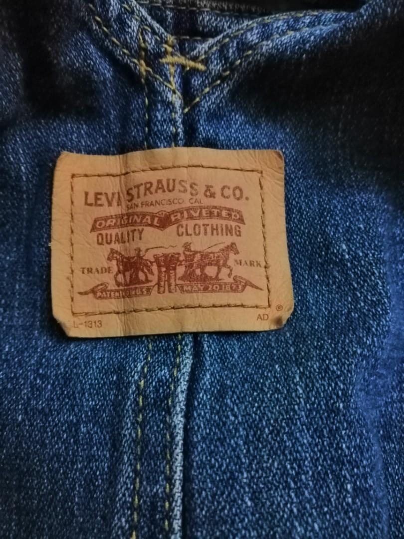 Levi's Denim Shortalls (BNWOT) (Category: Babies & Kids Fashion) located in Makati City. Submitted by shunkerry (Listing ID 1168374736, Image 3). Description: [Temporary price reduction / SALE].