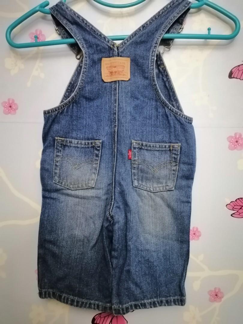 Levi's Denim Shortalls (BNWOT) (Category: Babies & Kids Fashion) located in Makati City. Submitted by shunkerry (Listing ID 1168374736, Image 2). Description: [Temporary price reduction / SALE].