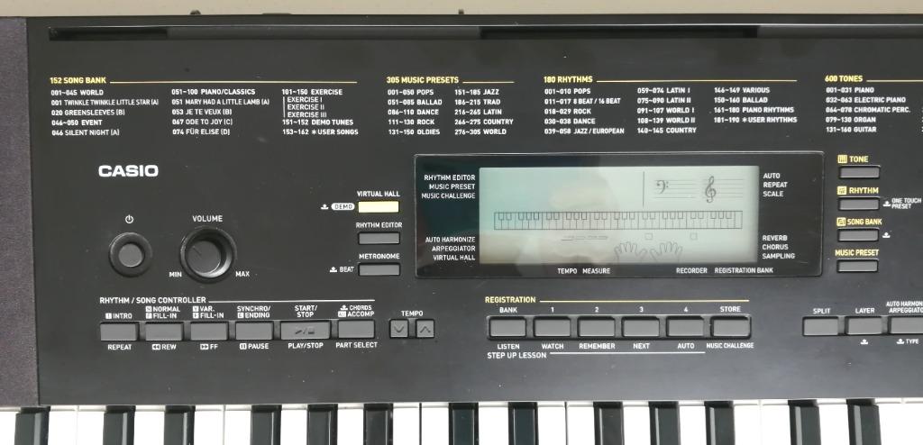 Casio ctk store 4400 features
