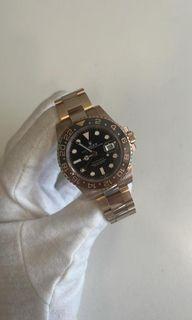 LNIB ROLEX 126715CHNR aka ROOTBEER FULL GOLD