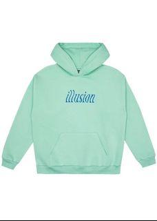 Local Heroes ILLUSION MINT GREEN HOODIE Size S