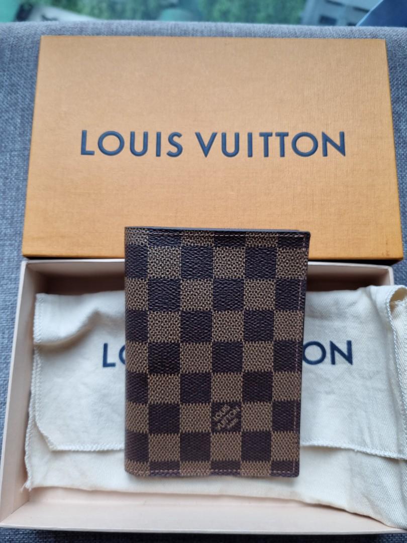 Louis Vuitton Damier Ebene Passport Cover Louis Vuitton