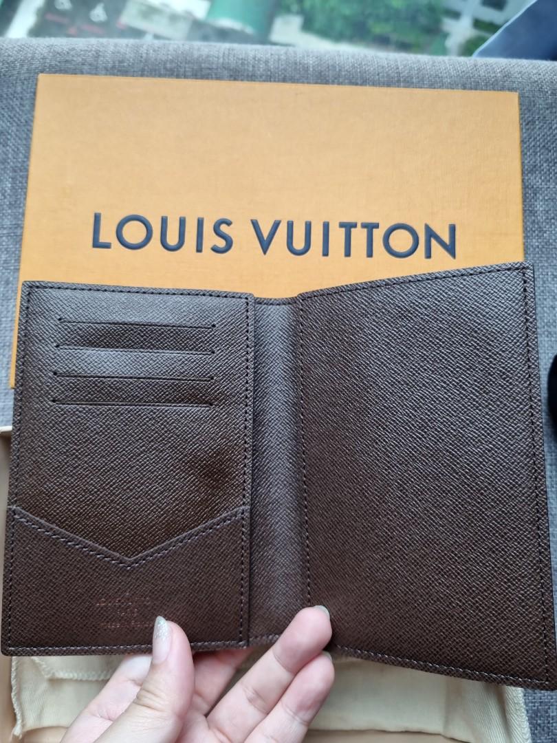 Vintage Louis Vuitton Damier Ebene Passport Case Cover CA0010