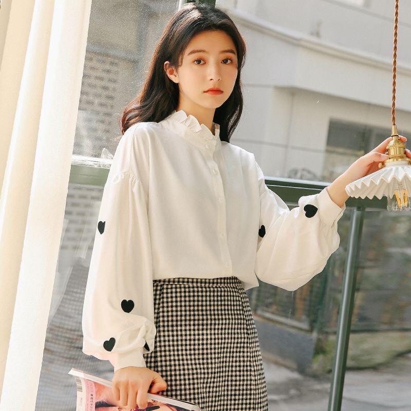 Cute korean blouses store