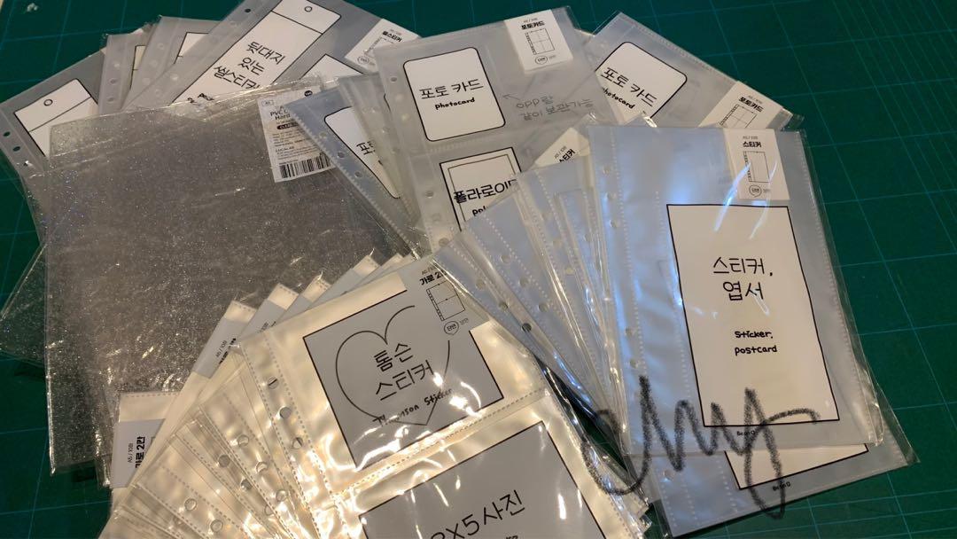 lucalab a5 composition binder beond 1page binder sleeves, Hobbies