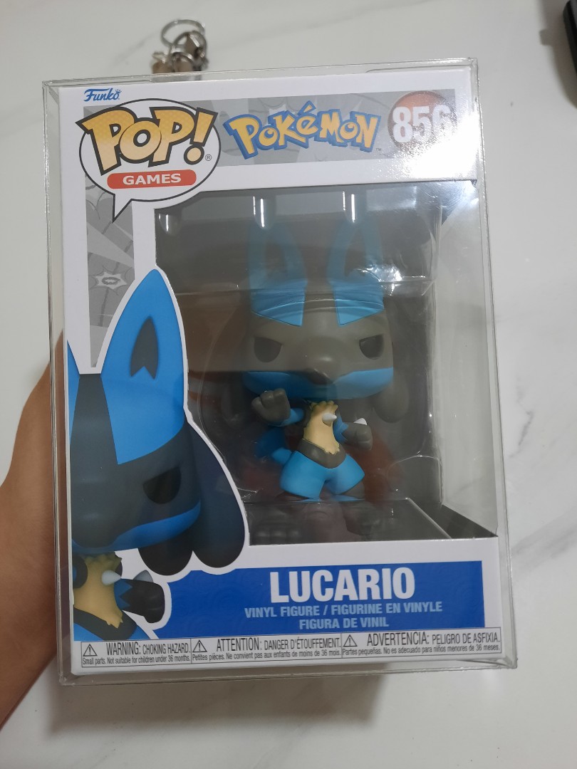 Lucario Funko Pop Hobbies Toys Toys Games on Carousell