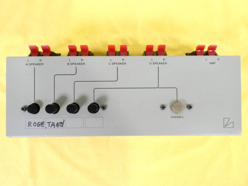 LUXMAN AS-5Ⅲ SPEAKER SELECTOR 揚聲器選擇器, 音響器材, Soundbar