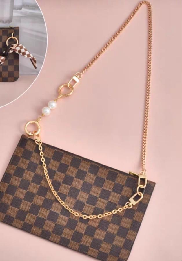 LV Neverfull Pouch Conversion Kit, Luxury, Bags & Wallets on Carousell