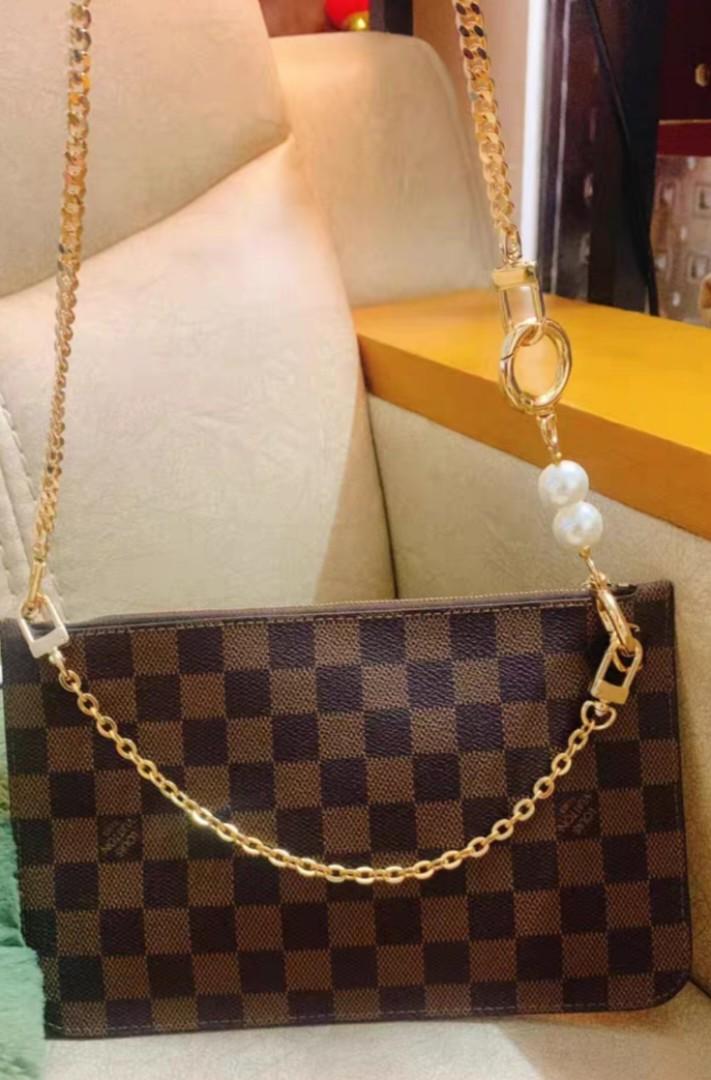 LV Neverfull Pouch Conversion Kit, Luxury, Bags & Wallets on Carousell