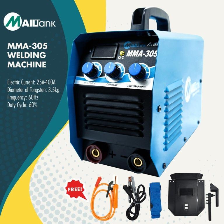 MailTank MMA305 Inverter Welding Machine, Commercial & Industrial, Construction Tools